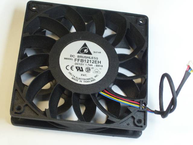 FAN DC 12V 1.74A 4.7x4.7x1 in