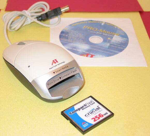 MOUSE OPTICAL + CARD READER USB CONNECTOR