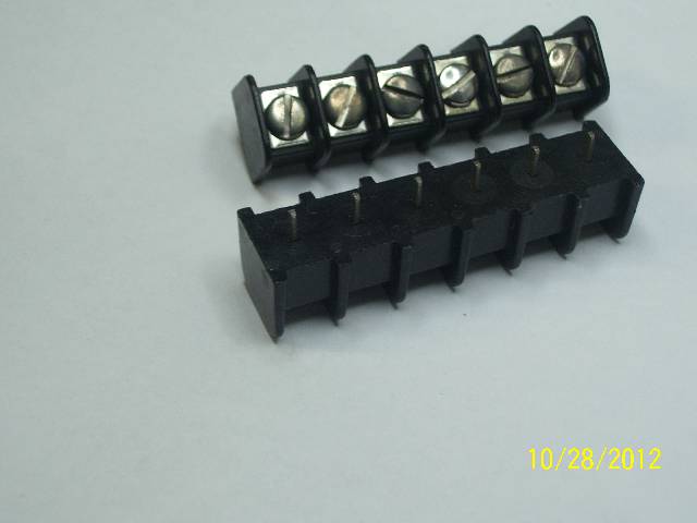 TERM BLOCK 6P PCST 1 ROW SCREW