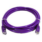 CABLE NETWORK RJ45 3FT STRAIGHT CAT6 PURPLE