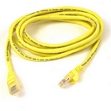 CABLE NETWORK RJ45 15FT STRAIGHT CAT6 YEL ROHS