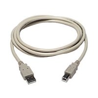 CABLE USB A-B M/M 25FT GREY