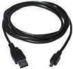 CABLE USB A-MINI USB 4PIN CAMERA 6FT BLACK