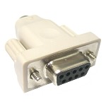 ADAPTER MINI DIN 6F/DB9F BEIGE