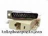 MODULAR ADAPTER RJ45/DB25F W/KEY IVORY