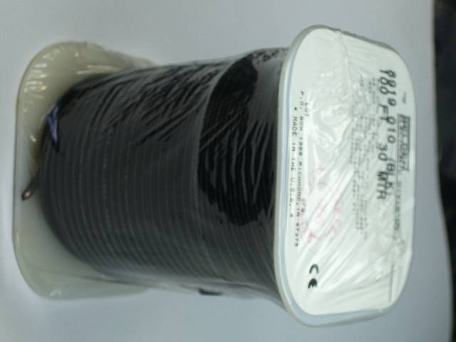 WIRE HOOK UP 20AWG STR BLK 100'