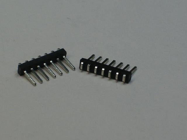 SIPHDR 2MM 7P NBR FLAT HEAD BLK