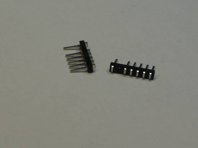 SIPHDR 2MM/3.5MM 6P NBR FLAT HEAD BLK