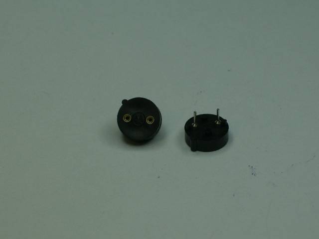 FUSE HOLDER ROUND 5MM BLK