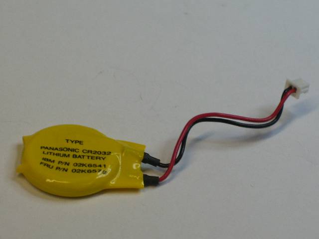 BATTERY LITHIUM CR2032 WIRE /W/ CONNECTOR