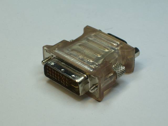 DVI ADAPTER DVI-29M/HD15F (VGA) TRANSPARENT