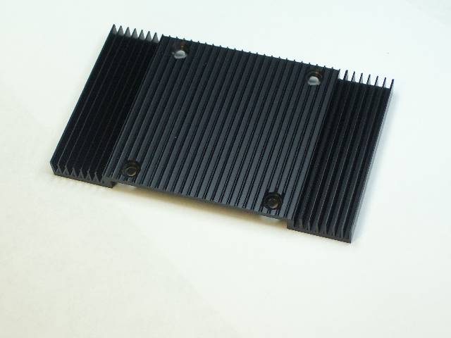 HEATSINK 4X2.40X0.31 IN BLACK