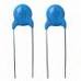 CAP CERAMIC DISC RDL 150PF 1KV  5LS