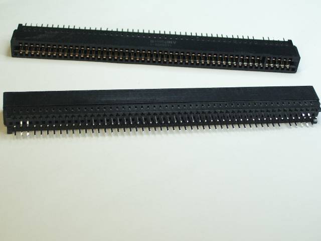 CARD EDGE 99P 2.5MM PCST BLACK
