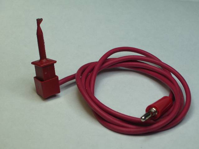 TEST LEAD WIRE MINI PLUNGER TO BANANA PLUG 3.5FT 
