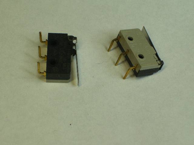 SWITCH MICRO SPDT (NO)(NC) PCMNT W/LEVER