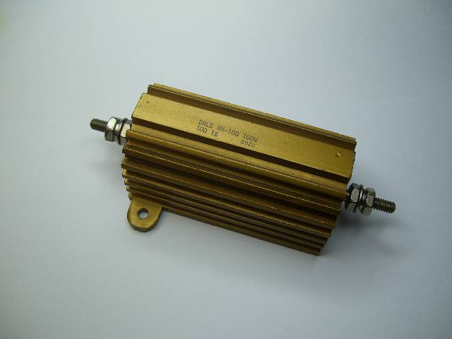 RESISTOR 10R 100W 1% WW ALUM (USED)