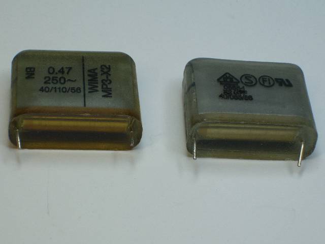 CAP FILM RDL .47UF 250V 27LS