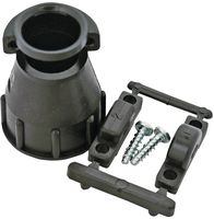 CONNECTOR CABLE CLAMP BLACK #23