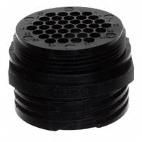 CONNECTOR RND 37M BLACK (ROHS)