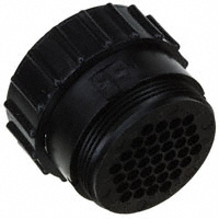CONNECTOR RND 37F BLACK (ROHS)