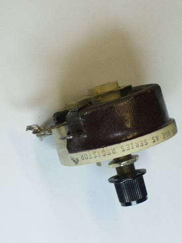 RHEOSTAT 300R 0.48A 58MMDIA W/KNOB (USED)