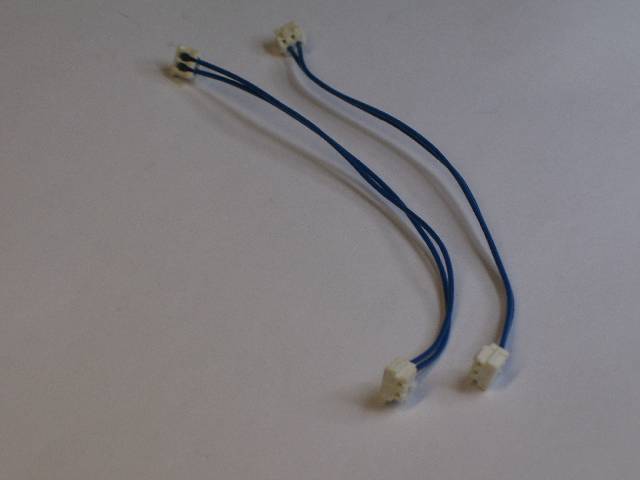 CABLE ASSY 2P MINI 4" LONG