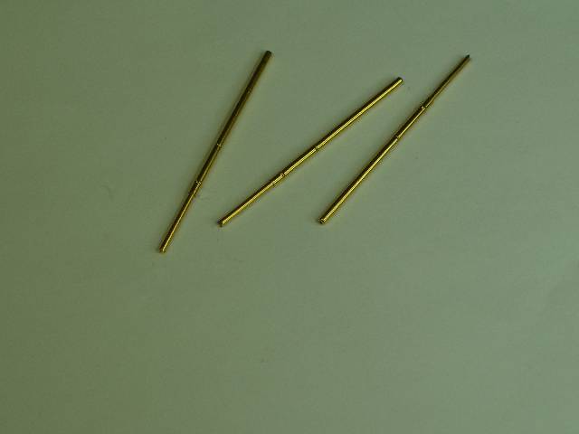 PIN POGO SPRING LOADED GOLD
