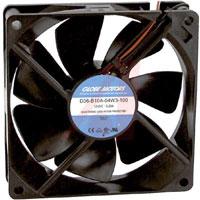 FAN DC 12V 4.7X4.7X1 IN W/2WIRE 13"LONG