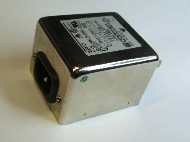 FILTER AC 3A 120/250V QT CHASSIS MOUNT 
