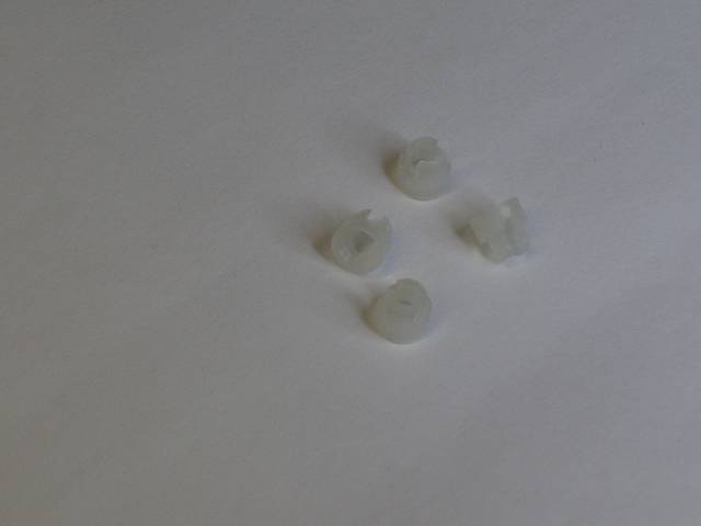 SPACER NYLON #4  3/16 NAT SELF RET ROHS