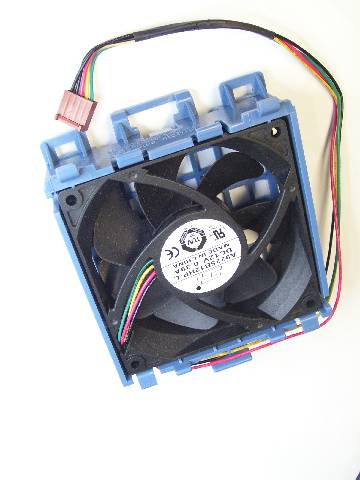 FAN DC 12V 0.39A 92MM WIRE W/CONN & CASE