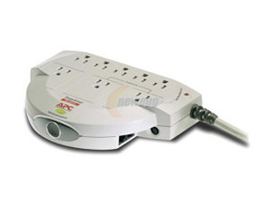 POWER BAR 8 OUTLETS WITH SURGE PROTECTOR 6FT