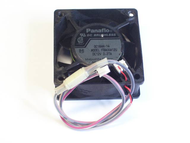 FAN DC 12V 0.27A 2.3X2.3X1 IN W/W 15