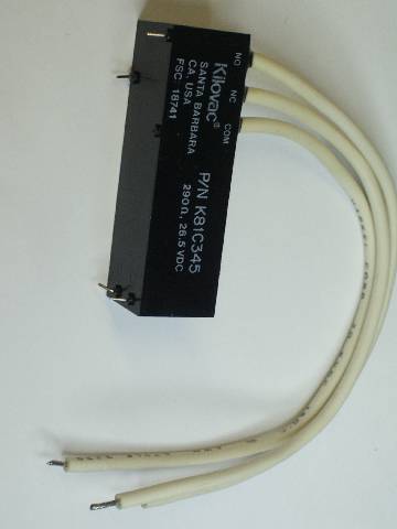 RELAY 26.5VDC 10A 10KV PCMNT W/WIRE