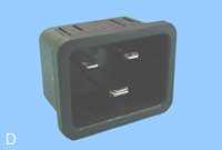 AC PLUG 3P 16A SNAP IN QT