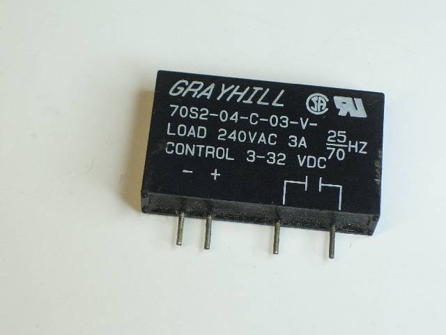 RELAY 240VAC 3A SOLID STATE PCMNT