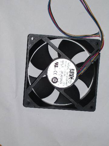 FAN DC 48V 4.7X4.7X1.25IN W/WIRE