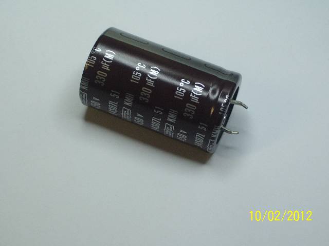 CAP LYT RDL 330UF 450V 30X51MM 10LS 20% 105C SNAP
