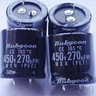 CAP LYT RDL 270UF 450V 30X31MM 10LS 20% 105C SNAP