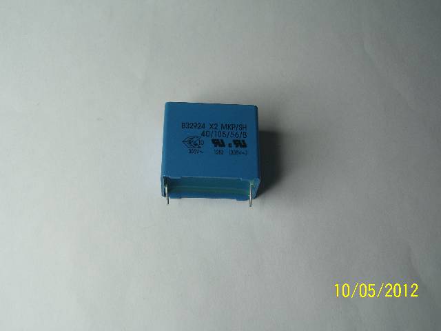 CAP FILM RDL 2.2UF 305VAC 20% 27.5LS ROHS