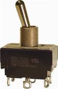 SWITCH TOG DPDT 15A 250V ON/ON SOLDER